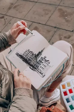 Set Urban Sketching Blue Edition Talens