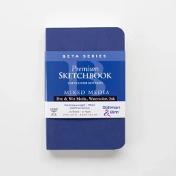 Sketchbook Delta Mixed media Azul Stillman & Birn 9x14cm