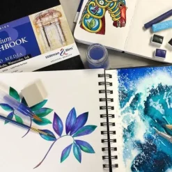 Sketchbook Delta Mixed media Azul Stillman & Birn 21x14cm
