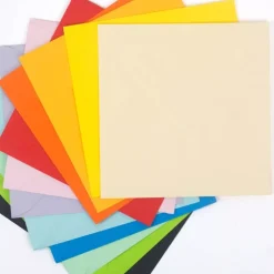 Sobre de colores 17x17cm