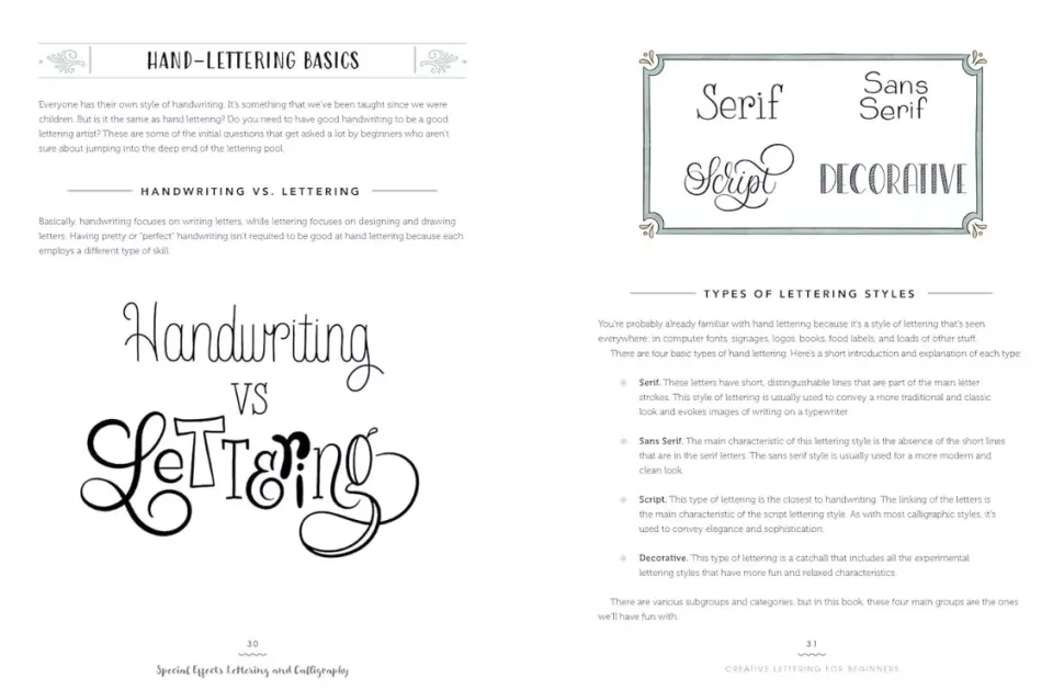 Special Effects Lettering and Calligraphy