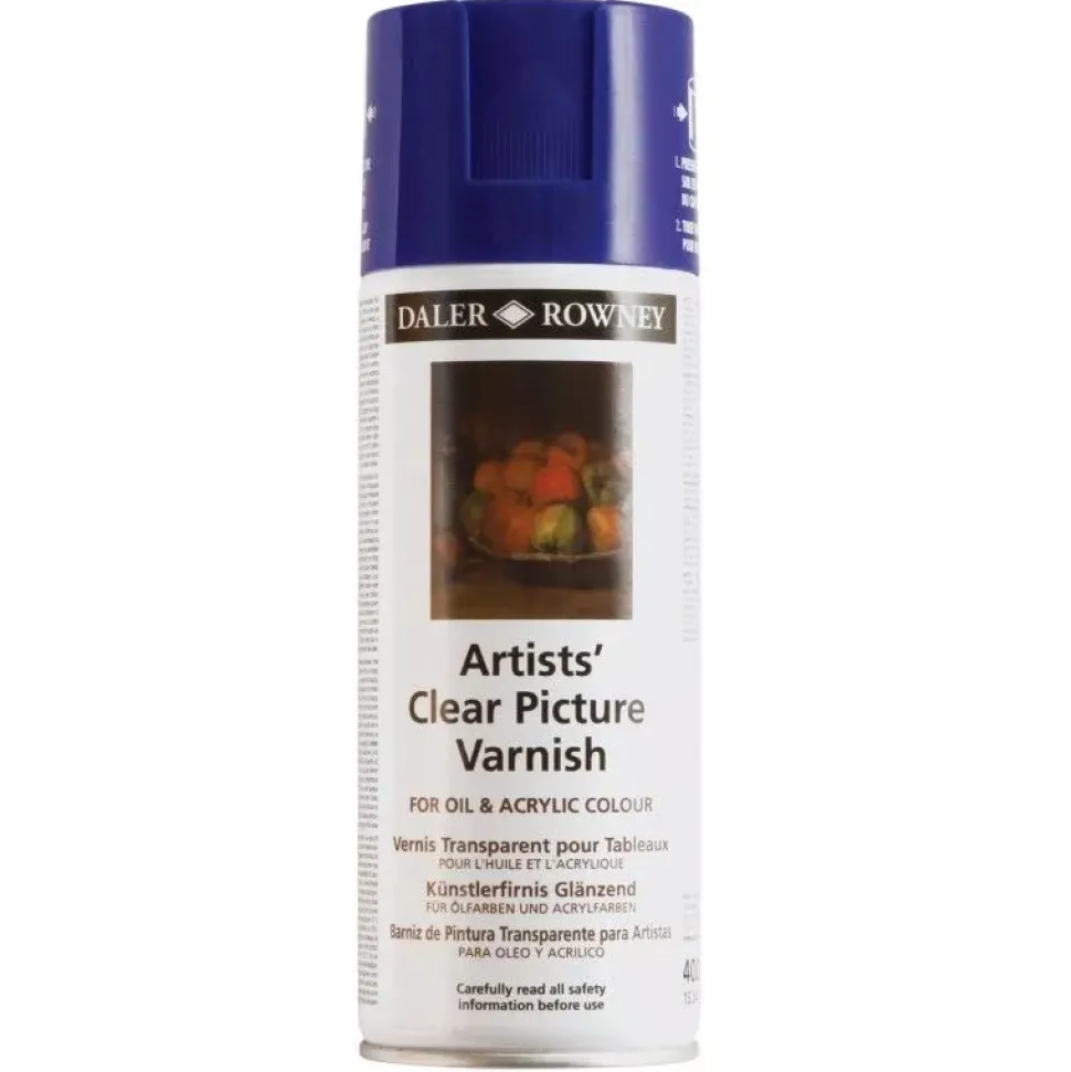 Spray Aerosol Barniz brillante Georgian Daler-Rowney 400ml