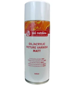 Spray Aerosol Barniz para óleo y acrílico mate ArtCreation