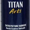 Spray Aerosol Barniz para cuadros Satinado Titan