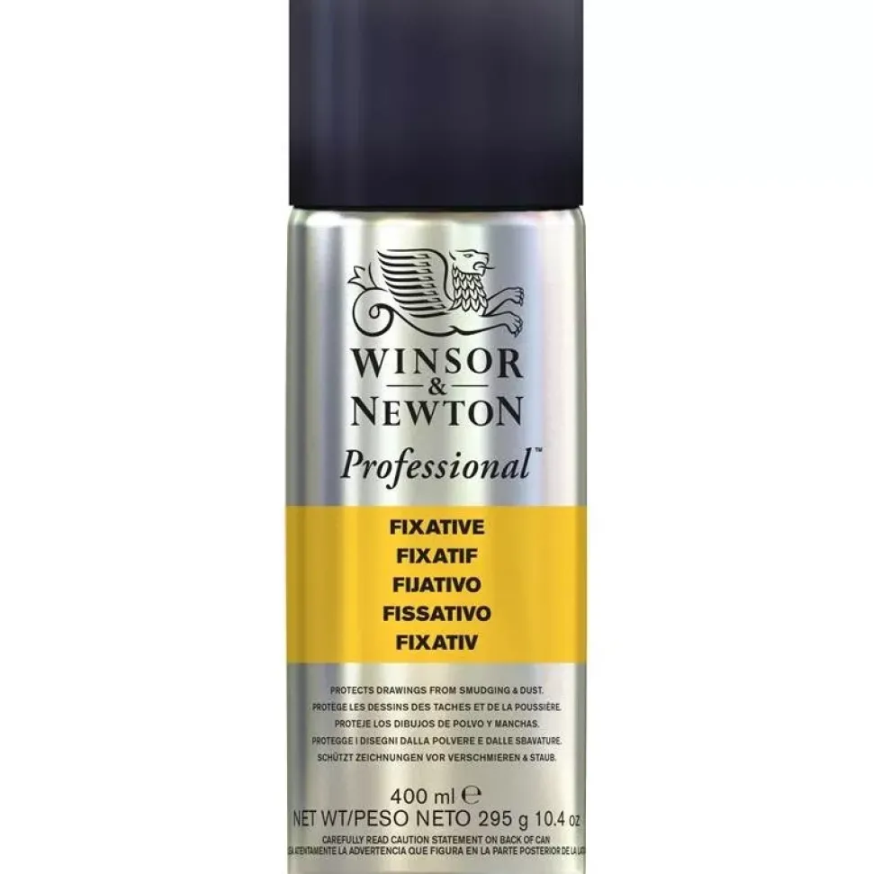 Spray Aerosol Fijador Pastel y Carboncillo Winsor and Newton 400 ml