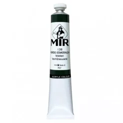 SUPER OFERTA **40%** Acrílico Verde Esmeralda Mir 60ml