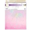 SUPER OFERTA **40%** Bloc de dibujo y Mixed Media Holographic Unicorn Craft Smith 19x23cm