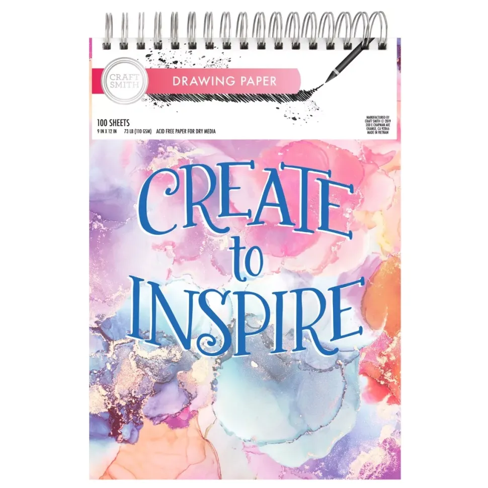 SUPER OFERTA **40%** Bloc de dibujo Create to Inspire Craft Smith 22x30cm