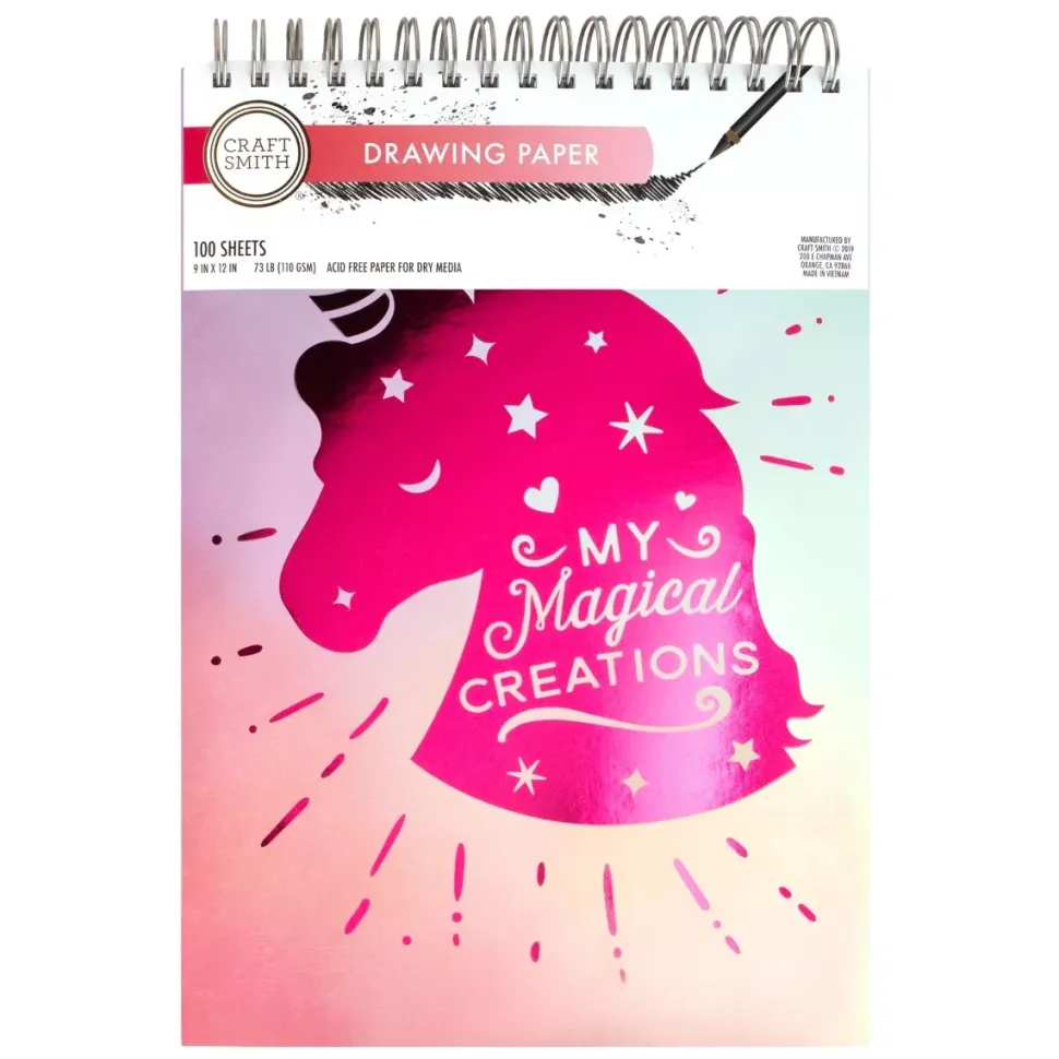 SUPER OFERTA **40%** Bloc de dibujo My magical creations Craft Smith 22x30cm