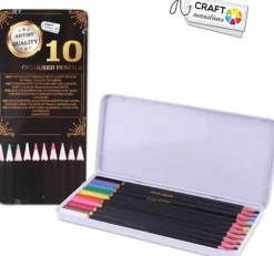 SUPER OFERTA **40%** Caja 12 Lápices de Colores Craft Sensations