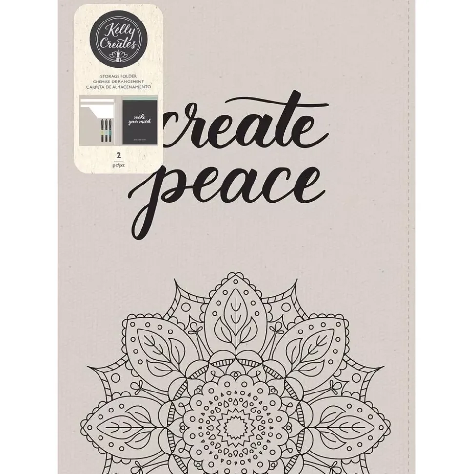 SUPER OFERTA **60%** Carpeta y bloc Kelly Creates