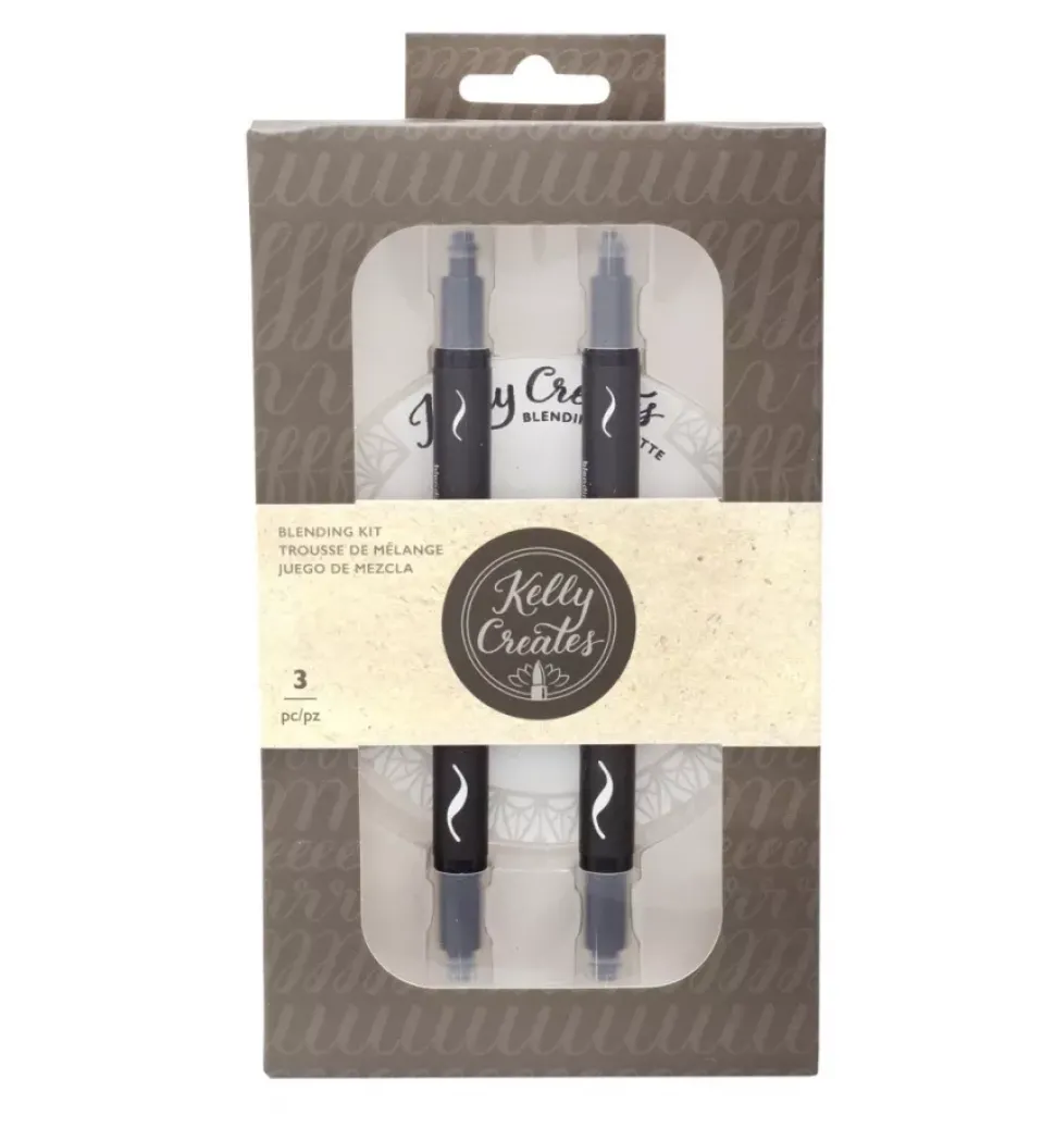 SUPER OFERTA **40%** Kit para degradados lettering Kelly Creates