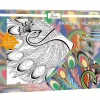 SUPER OFERTA **40%** Kit Pintar Por Números Pavo Real Craft Sensations 40x50cm