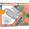 SUPER OFERTA **40%** Kit Pintar Por Números Loro Craft Sensations 40x50cm