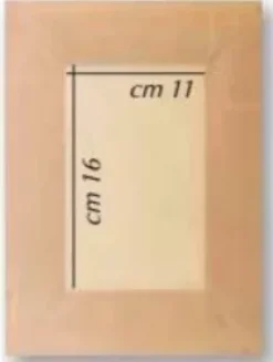 SUPER OFERTA **40%** Marco Para Fotos Convexo Stamperia 21,5 x 26,5 cm