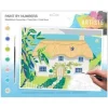 SUPER OFERTA **40%** Pintura por Números Country Cottage Docrafts