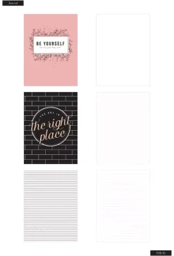 SUPER OFERTA **30%** Set de 3 Cuadernos Modern Farmhouse Happy Planner