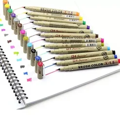 SUPER OFERTA **30%** Set de 12 rotuladores punta pincel Superior