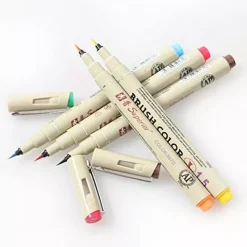 SUPER OFERTA **30%** Set de 12 rotuladores punta pincel Superior