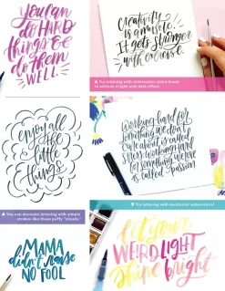 Super simple hand lettering