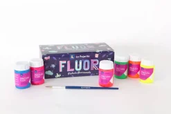 Surtido Pintura Fluorescente La Pajarita