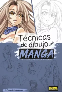 Técnicas de dibujo Manga 03 personajes inolvidables