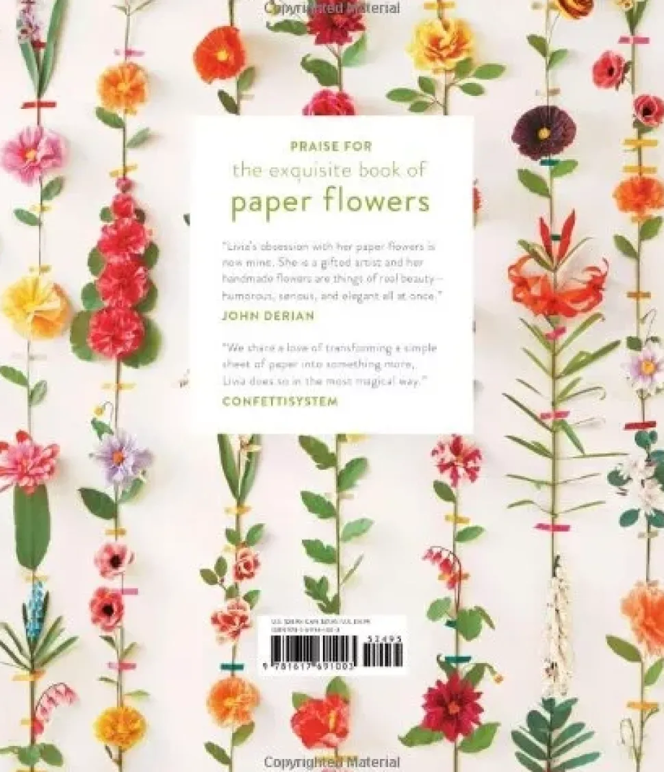The exquisite book of paper flowers