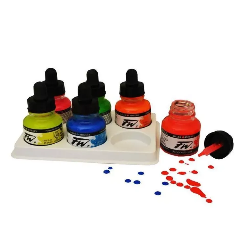 Tinta acrílica Colores Neón FW