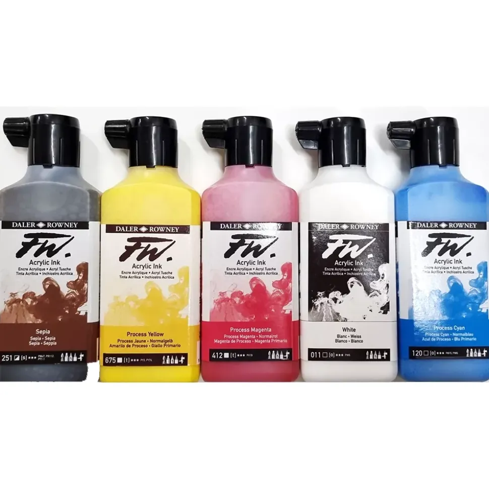 Tinta acrílica FW Rowney-Daler 180ml