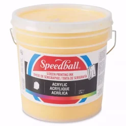 Tinta acrílica para serigrafía Medium Yellow Speedball 3,8Kg