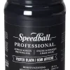 Tinta acrílica profesional para serigrafía Poster Black Speedball 946ml