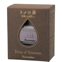 Tinta aditivo Glitter Ink-café Drop of Shimmer Kuretake 20ml