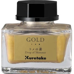 Tinta aditivo Gold Ink-café Drop of Shimmer Kuretake 20ml