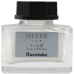 Tinta aditivo Silver Ink-café Drop of Shimmer Kuretake 20ml