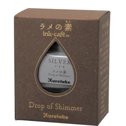Tinta aditivo Silver Ink-café Drop of Shimmer Kuretake 20ml