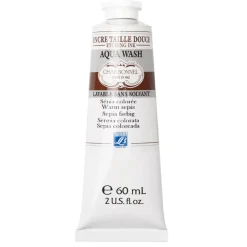 Tinta Calcográfica Aquawash Sepia Coloreada Lefranc & Burgeois 60ml