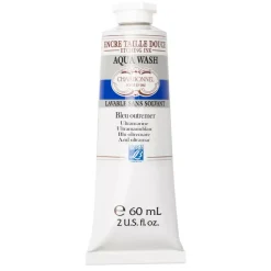Tinta Calcográfica Aquawash Azul Ultramar Lefranc & Burgeois 60ml