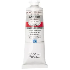 Tinta Calcográfica Aquawash Rojo Bermellón Lefranc & Burgeois 60ml