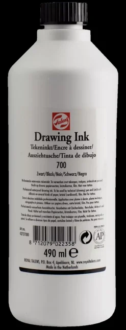 Tinta de dibujo negra