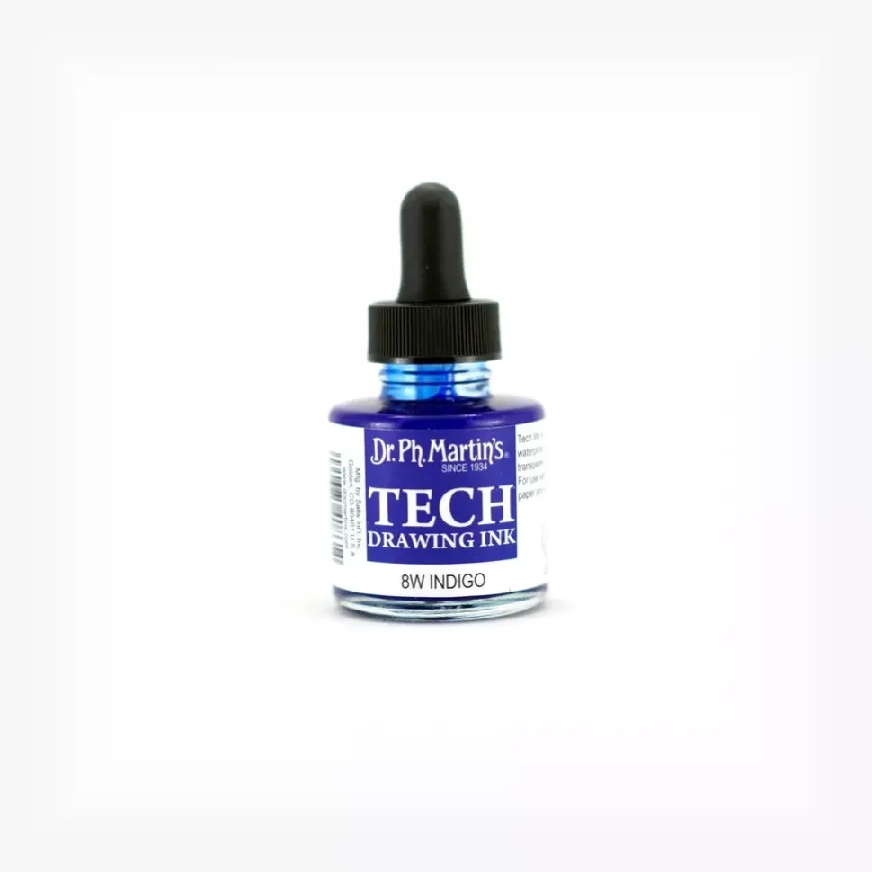 Tinta de Dibujo Tech 1.0 oz Indigo Dr. Ph. Martin's