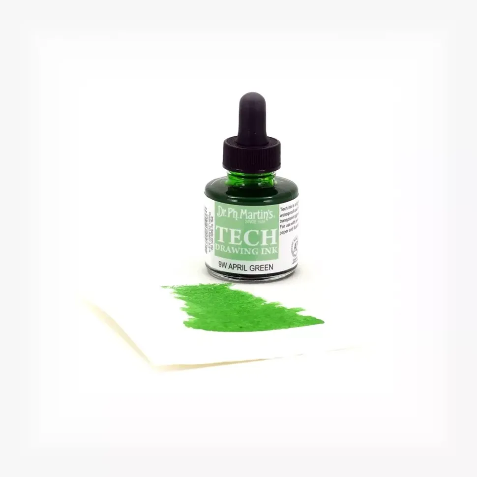 Tinta de Dibujo Tech 1.0 oz April Green Dr. Ph. Martin's
