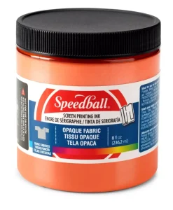 Tinta de serigrafía opaca para tela Speedball 236ml