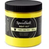 Tinta de serigrafía para tela Yellow Night Glow Speedball 236ml