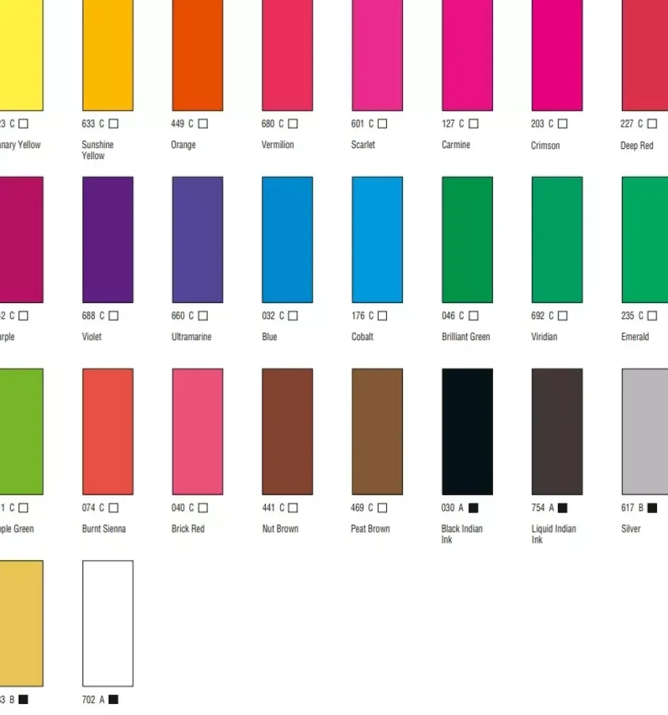 Tinta Dibujo Winsor and Newton 14ml