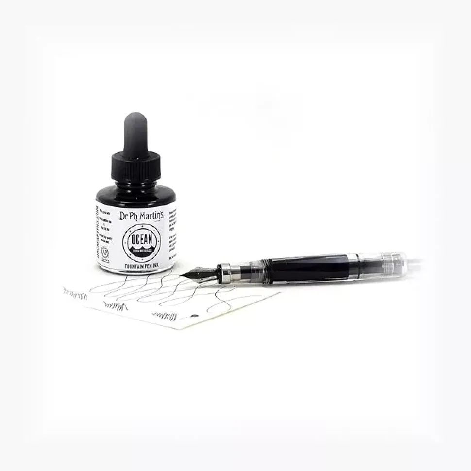 Tinta Estilográfica Dark Matter Black 1.0 oz Dr. Ph. Martins