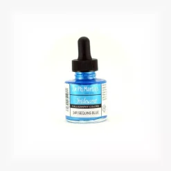 Tinta Iridiscente Caligrafía Blue Sequins 24R Dr. Ph. Martin's