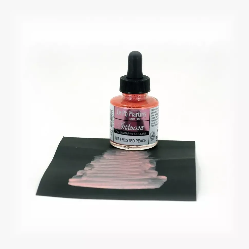 Tinta Iridiscente Caligrafía Frosted Peach 18R 1.0 oz Dr. Ph. Martin's