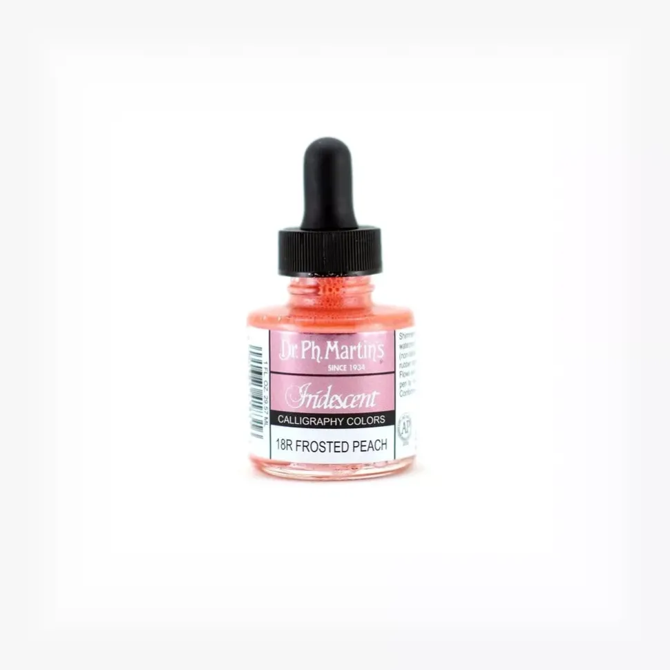 Tinta Iridiscente Caligrafía Frosted Peach 18R 1.0 oz Dr. Ph. Martin's