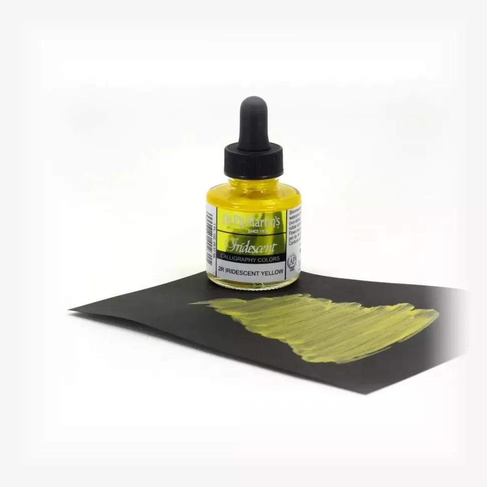 Tinta Iridiscente Caligrafía Yellow 2R 1.0 oz Dr. Ph. Martin s