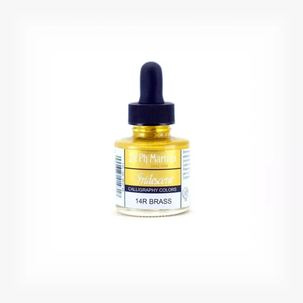 Tinta Iridiscente Caligrafía Brass 14R 1.0 oz Dr. Ph. Martin's